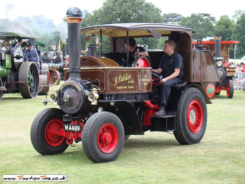 1912 Foden Steam Van (M4489) Happy Jack Engine No 3398 - Traction Time